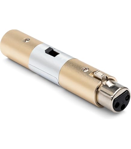 Amazon | Hosa GXX-195 XLR3ピンオス-XLR3ピンメス 位相反転換